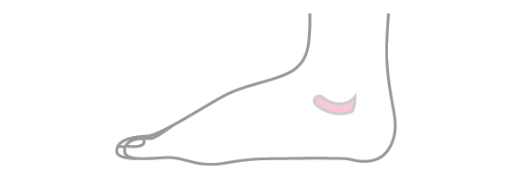 股関節の反射区